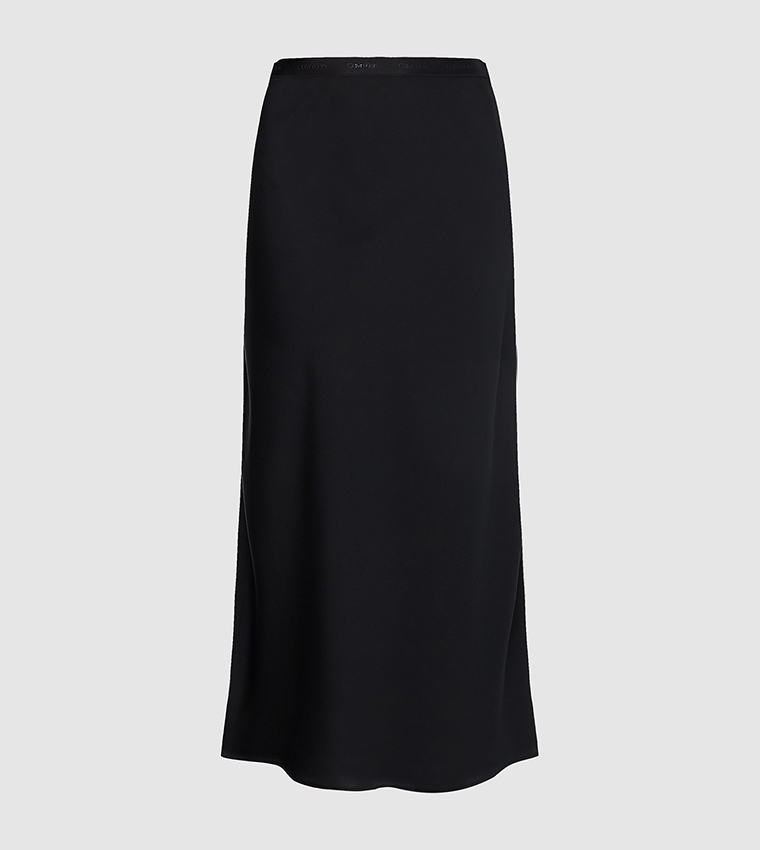 Recycled Bias Cut Skirt
