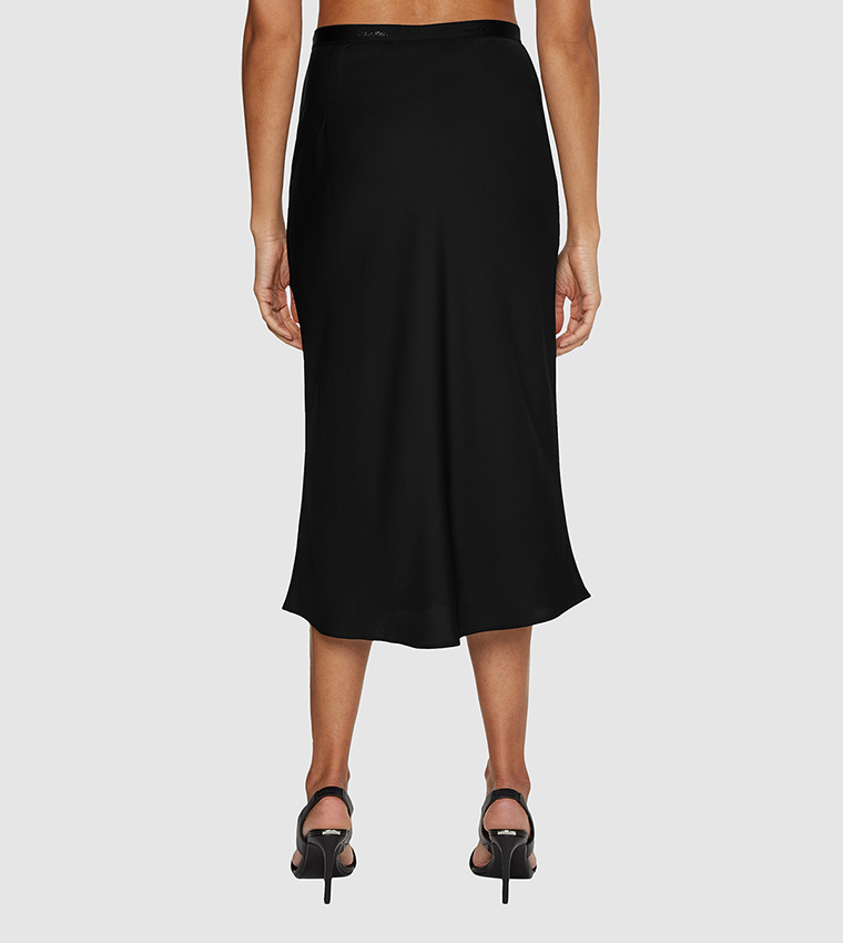 Recycled Bias Cut Skirt