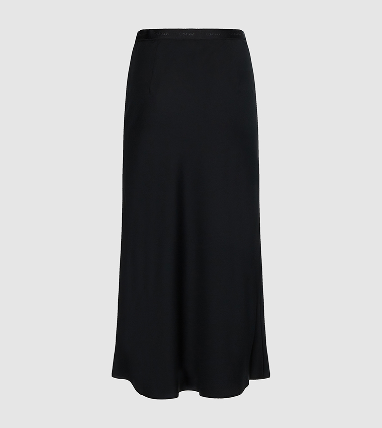 Recycled Bias Cut Skirt