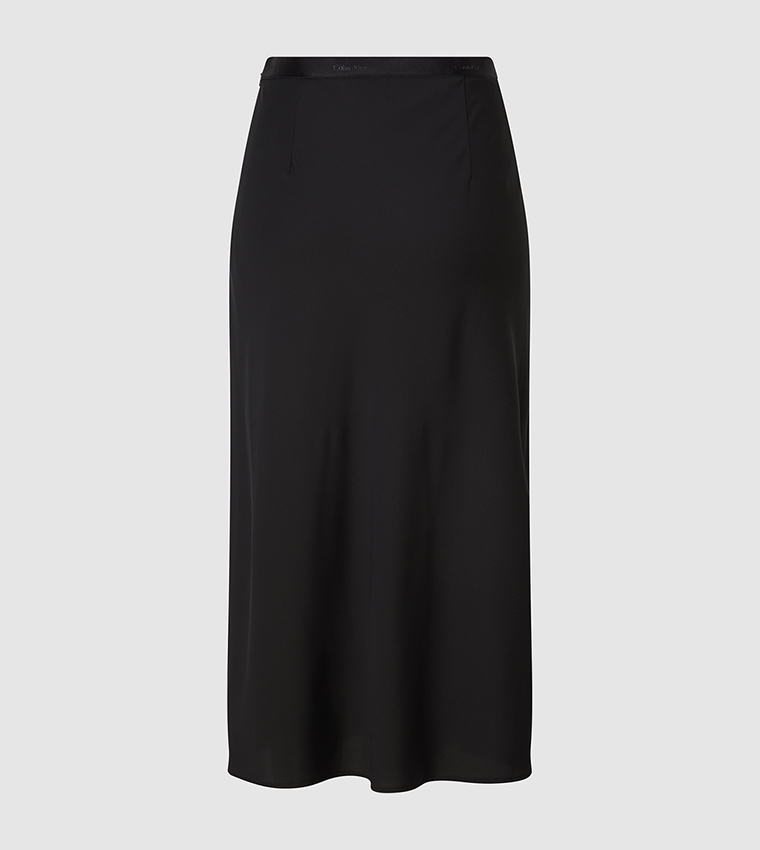 Recycled Bias Cut Skirt