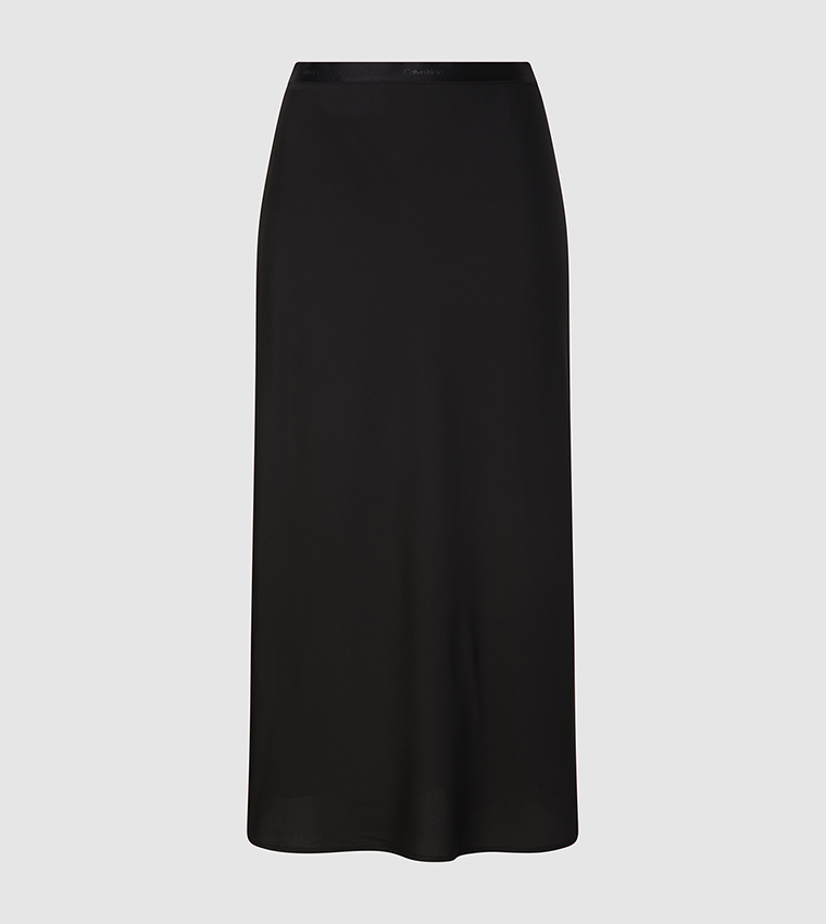 Recycled Bias Cut Skirt