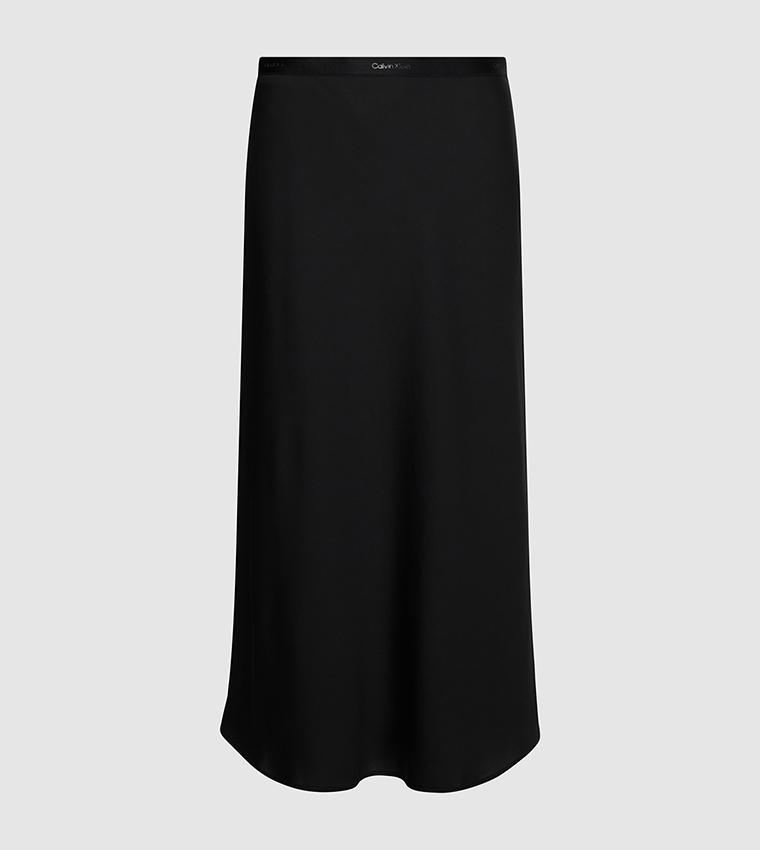 Recycled Bias Cut Skirt