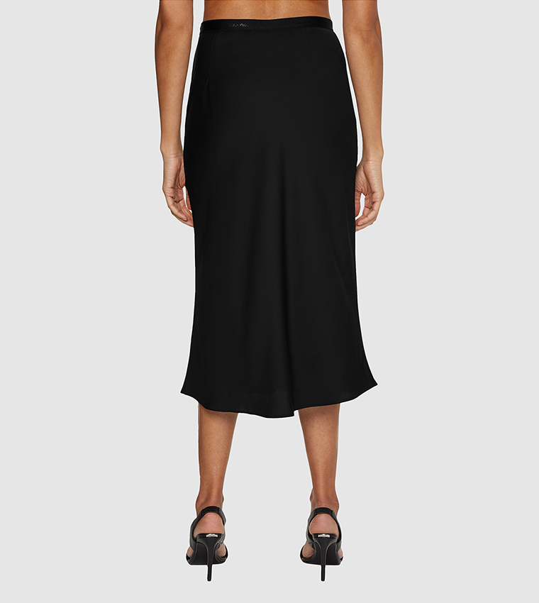 Recycled Bias Cut Skirt