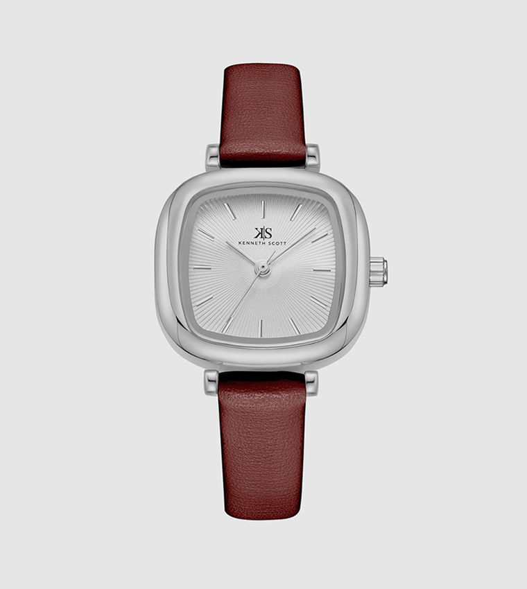 Classic Analog White Dial Watch