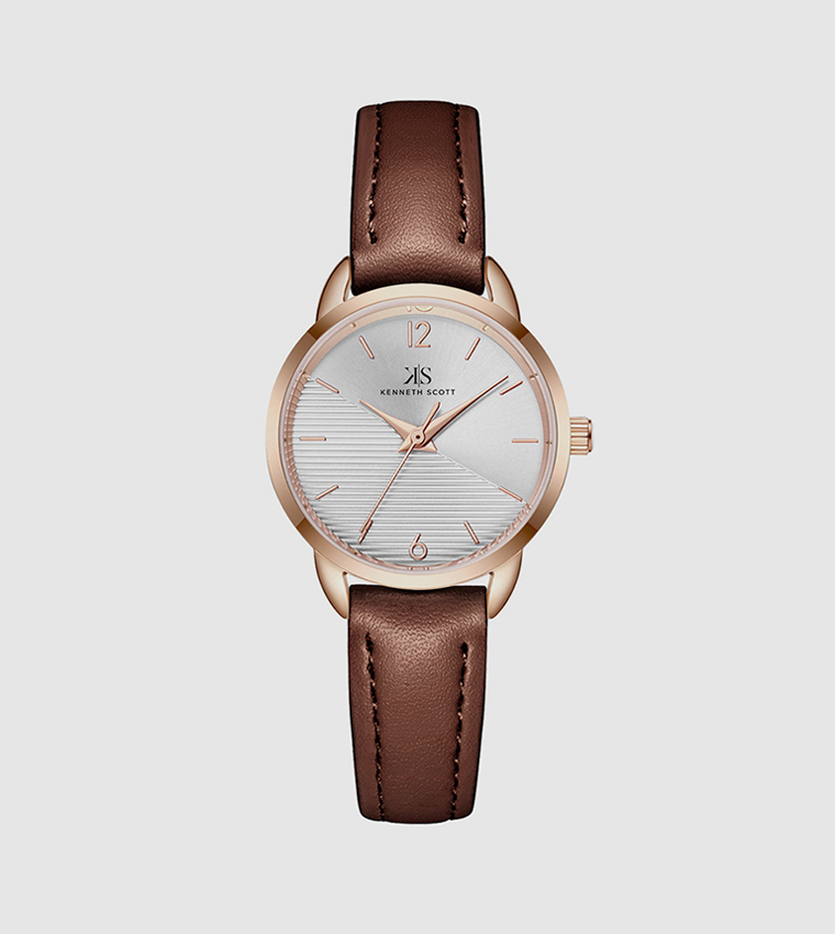 Classic Analog White Dial Watch