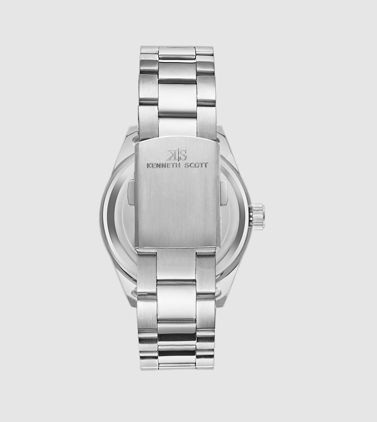 Grey Dial Analog Watch