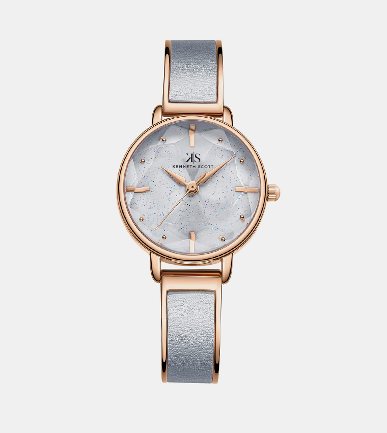 Grey Dial Analog Watch