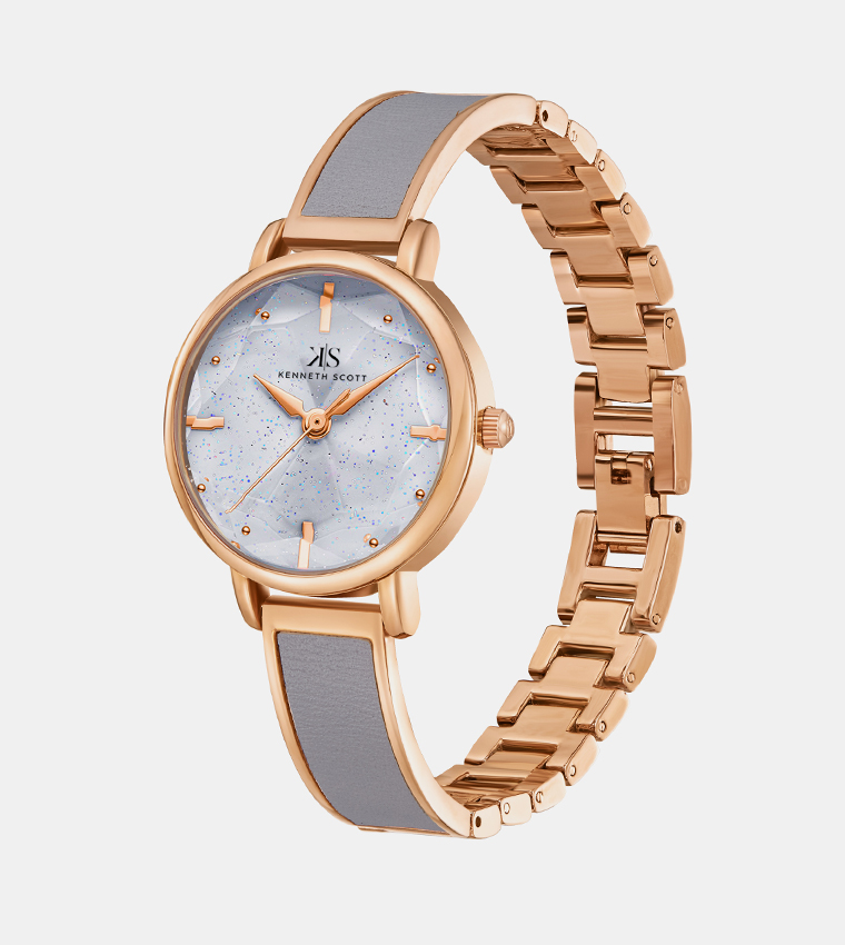 Grey Dial Analog Watch