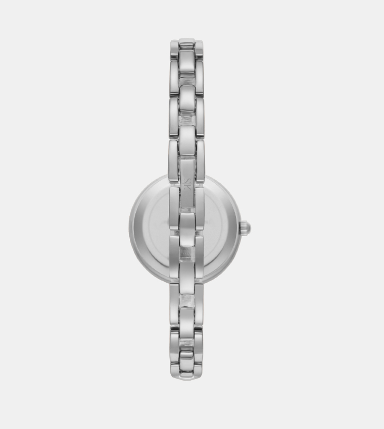 Blue Dial Analog Watch
