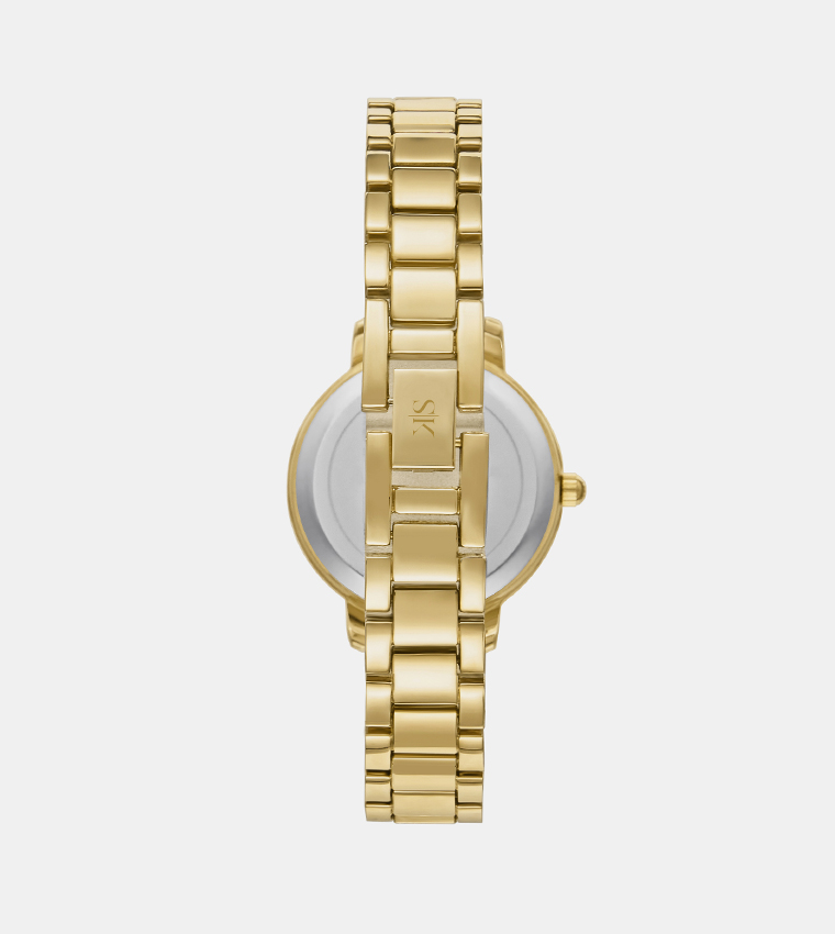 Green Dial Analog Watch