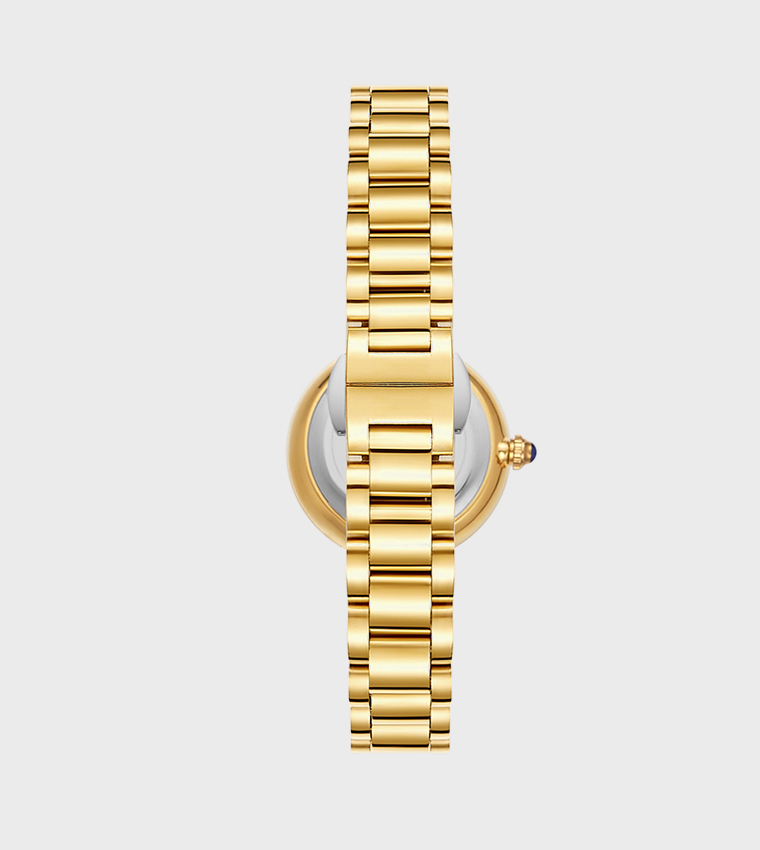 PE25 Movement Stone Studded Analog Watch