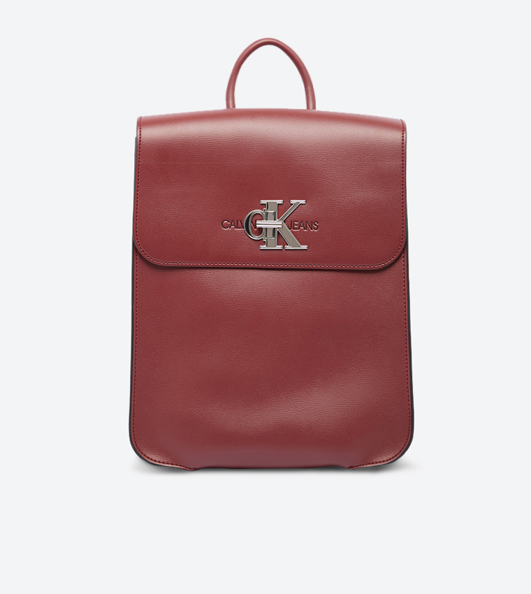 Calvin klein red backpack deals
