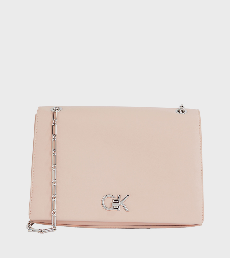 Monogram Detail Shoulder Bag