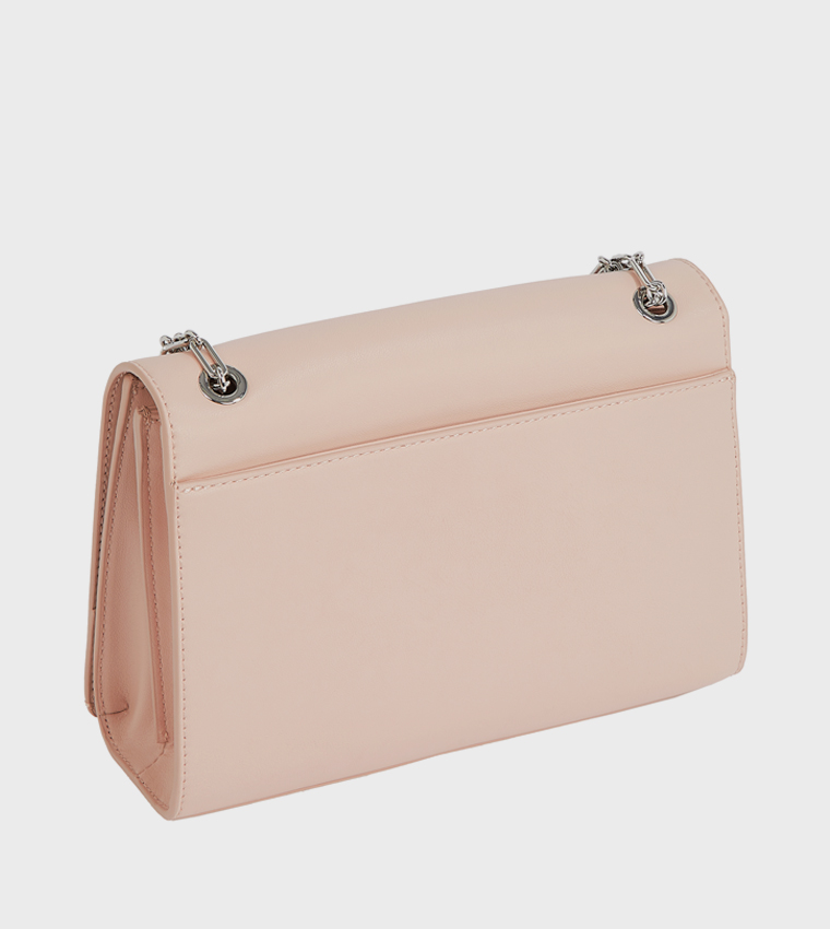 Monogram Detail Shoulder Bag
