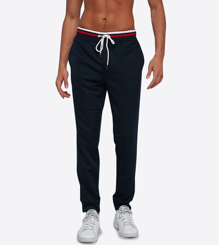 بنطال رياضي بلون كحلي