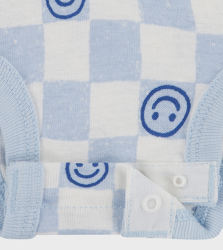 3-Piece Printed Short Sleeves Clothing Set