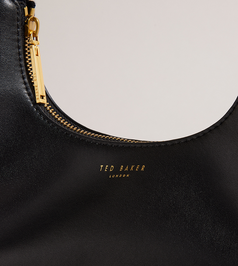 KAELYIN Studded Trim Hobo Bag