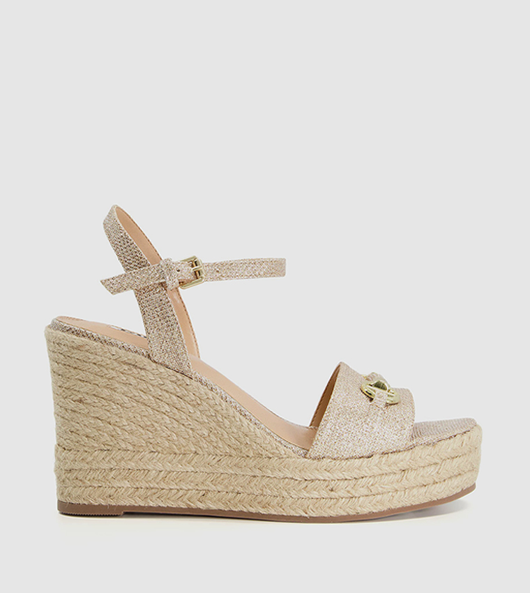KAI Sling Back Wedge Heels Sandals