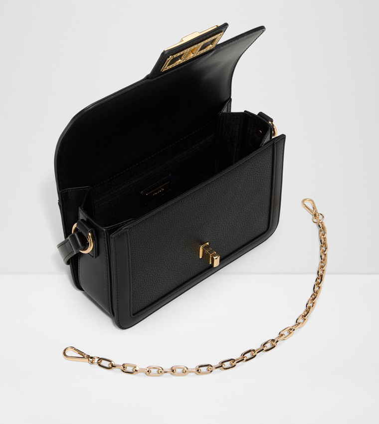 KAILIWIA Textured Flap Shoulder Bag