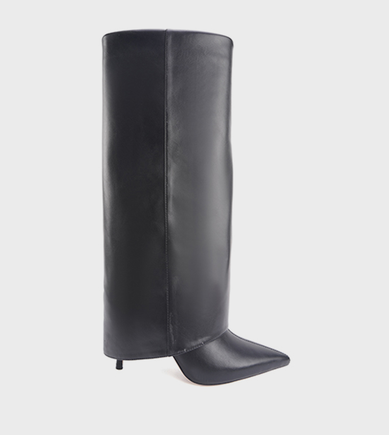 بوت للركبة كعب ستيليتو 