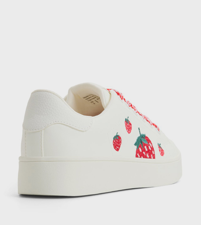 KALINAAA Printed Lace-Up Sneakers