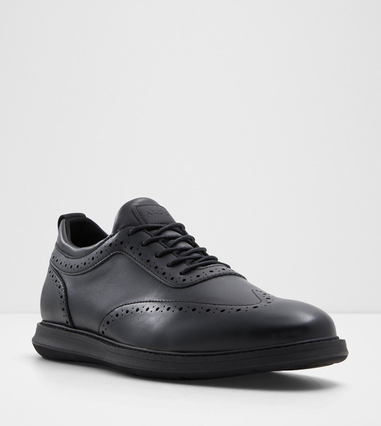 Aldo black dress shoes top