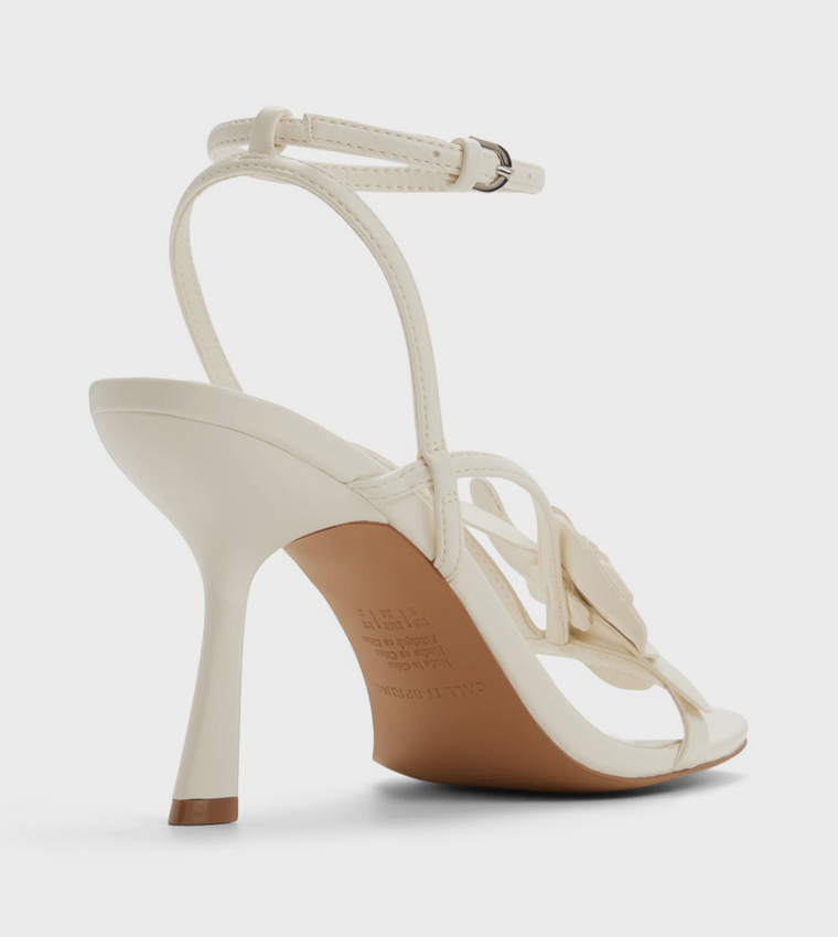KALYAA Ankle Strap Heel Sandals
