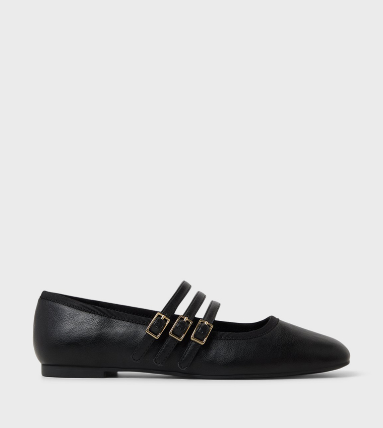 KAMELIE Square Toe Mary Janes