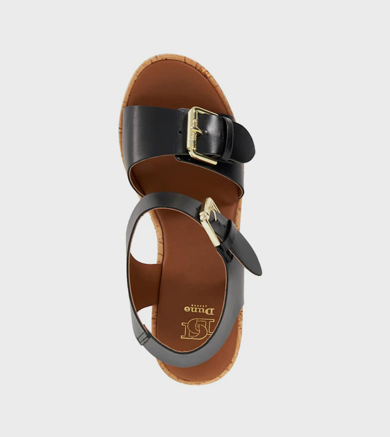 KAMIA Open Toe Wedge Sandals