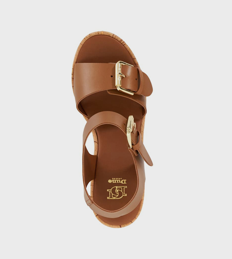KAMIA Open Toe Wedge Sandals