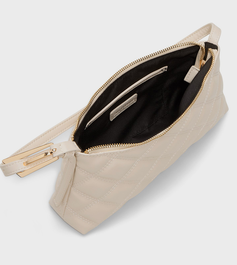 KAMILAA Quilted Zippered Shoulder Bag