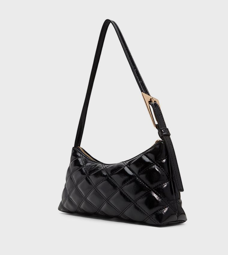 KAMILAA Quilted Zippered Shoulder Bag
