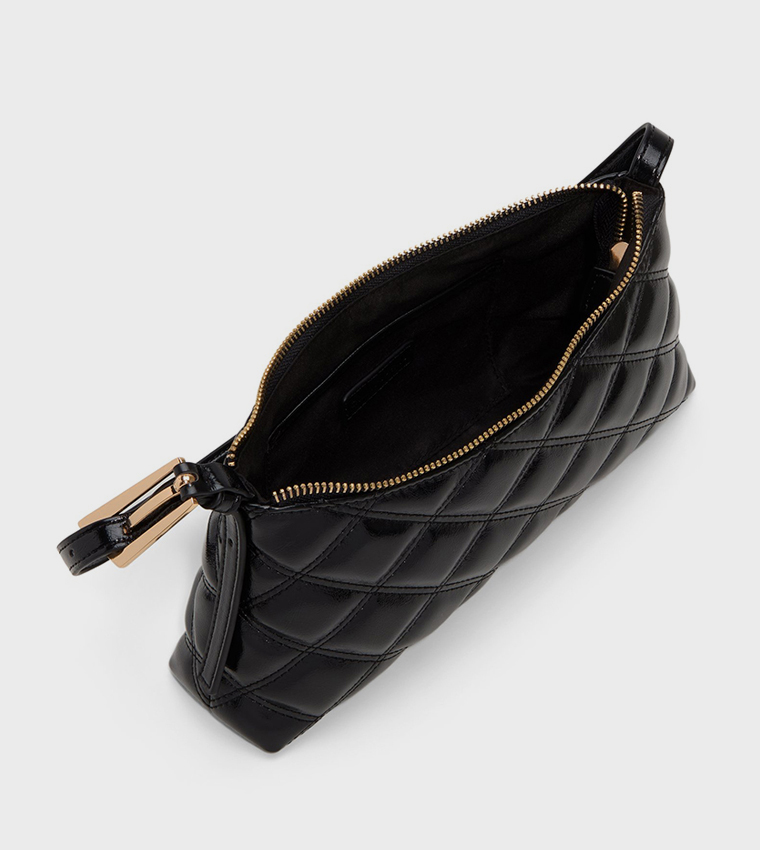 KAMILAA Quilted Zippered Shoulder Bag