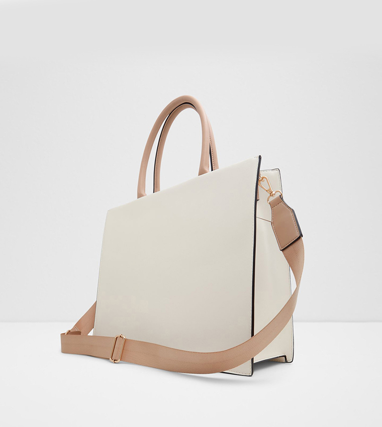 KASPIASSX Textured Tote Bag