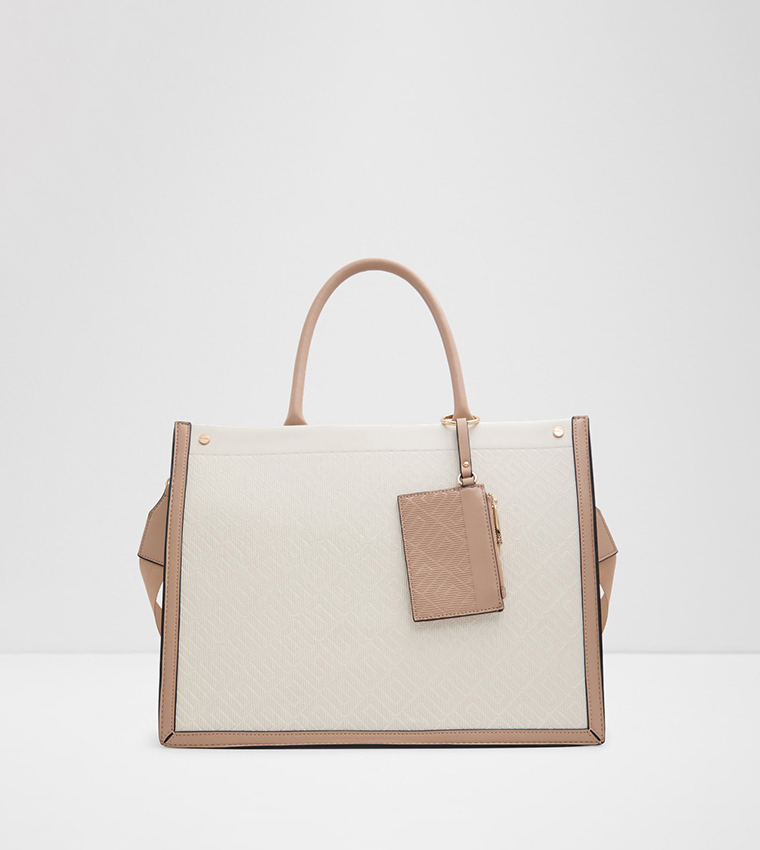 KASPIASSX Textured Tote Bag