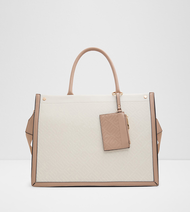 KASPIASSX Textured Tote Bag