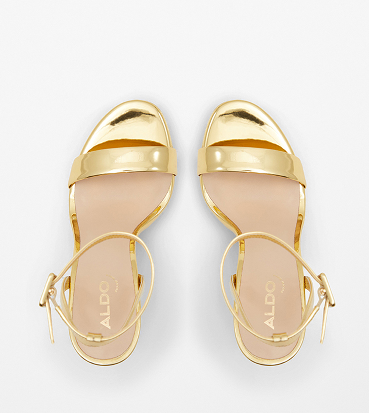 KAT Ankle Strap Slim Heel Sandals