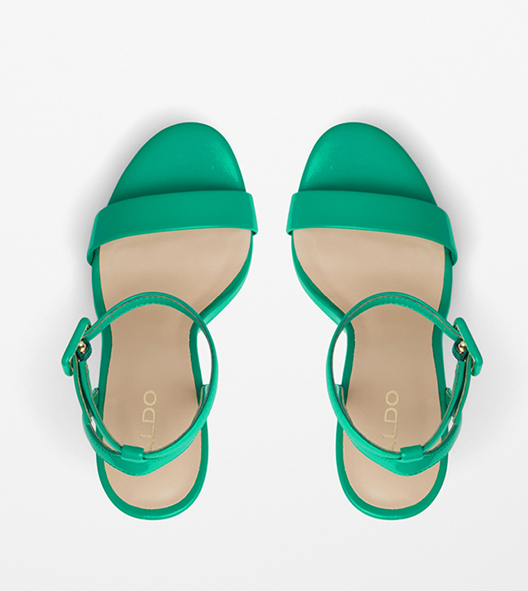 KAT Ankle Strap Slim Heel Sandals