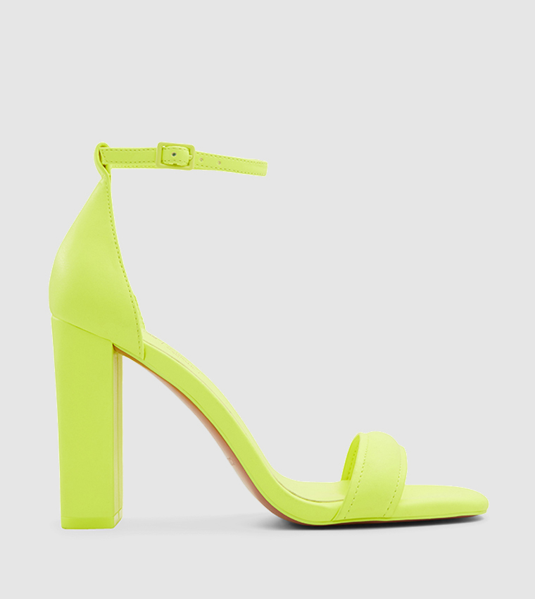 Buy Call It Spring KATARINA Ankle Strap Block Heel Sandals In Green 6thStreet UAE