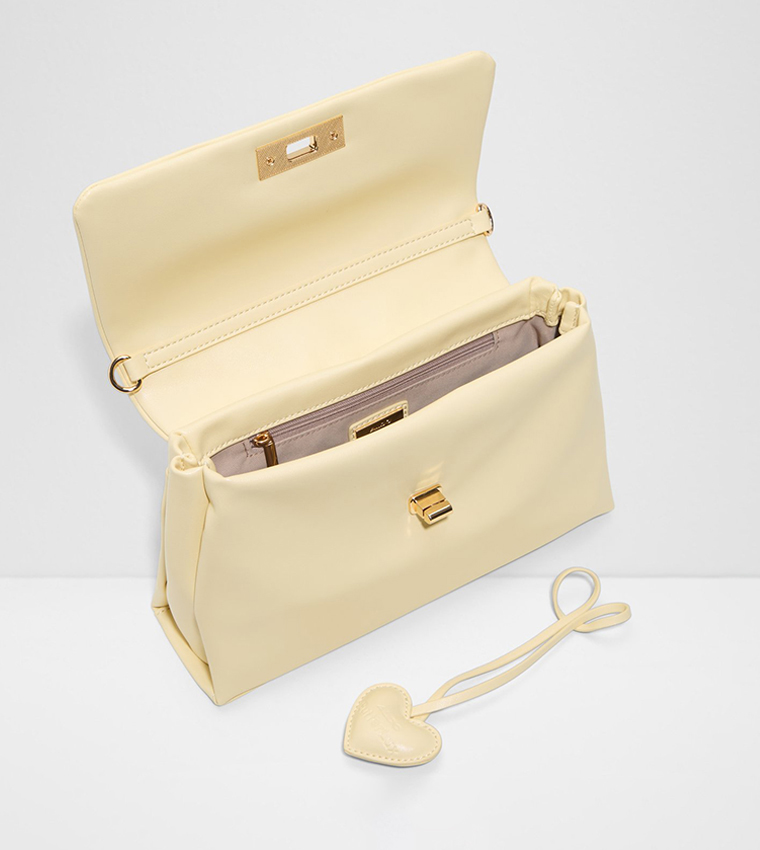 KATE Twist Lock Crossbody Bag with Charm