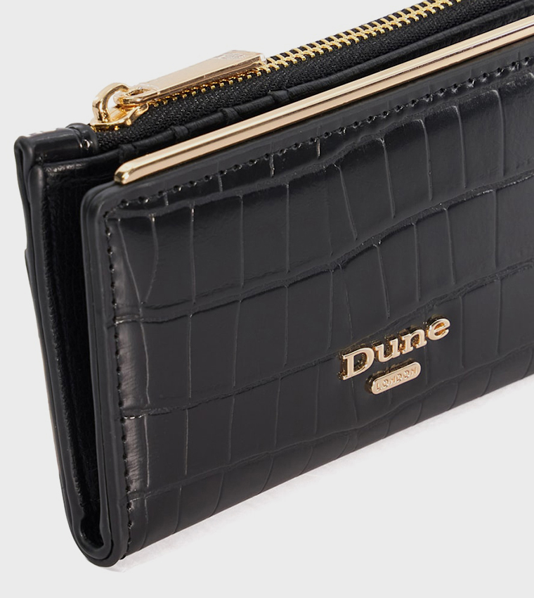 KATRICE Croc Textured Card Holder