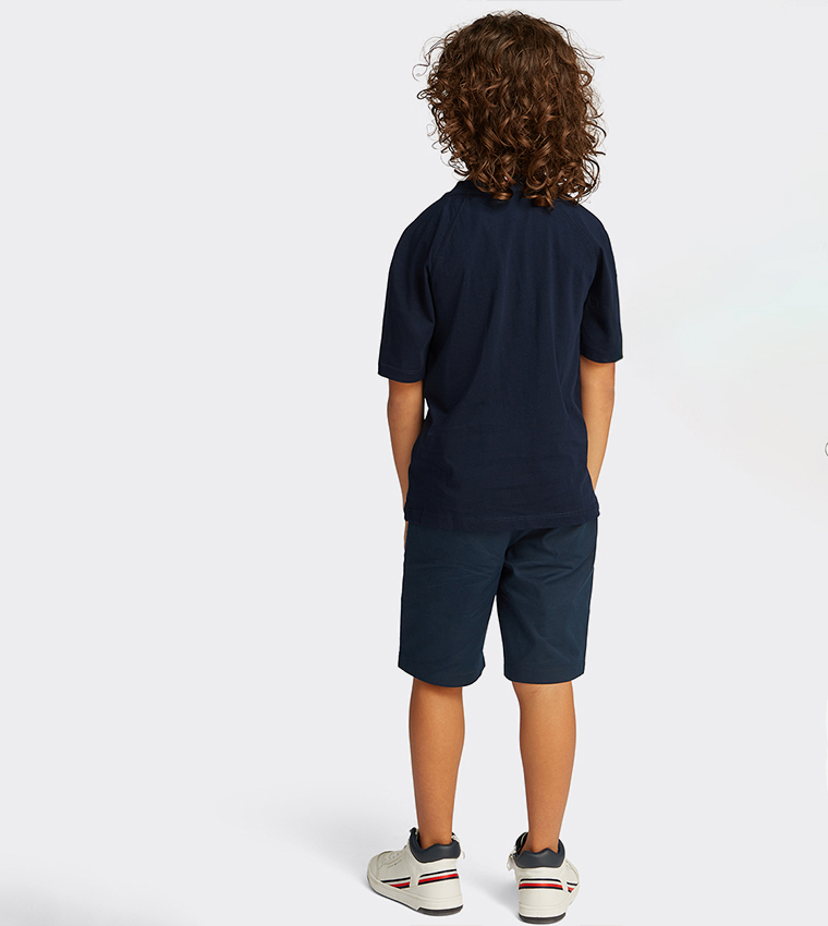 Logo Detail Crew Neck T-Shirt