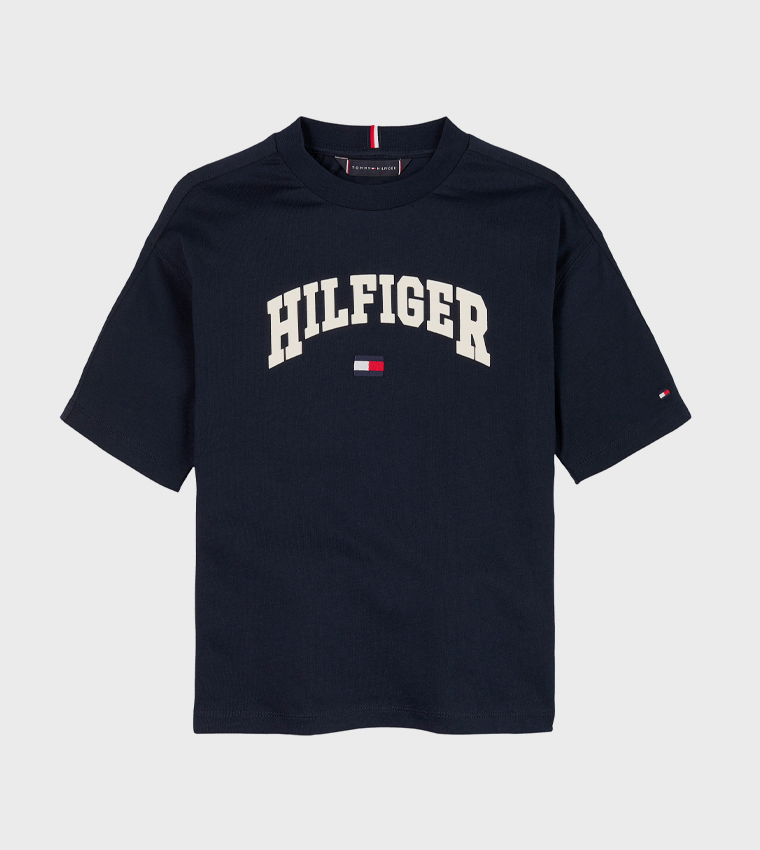 Logo Detail Crew Neck T-Shirt
