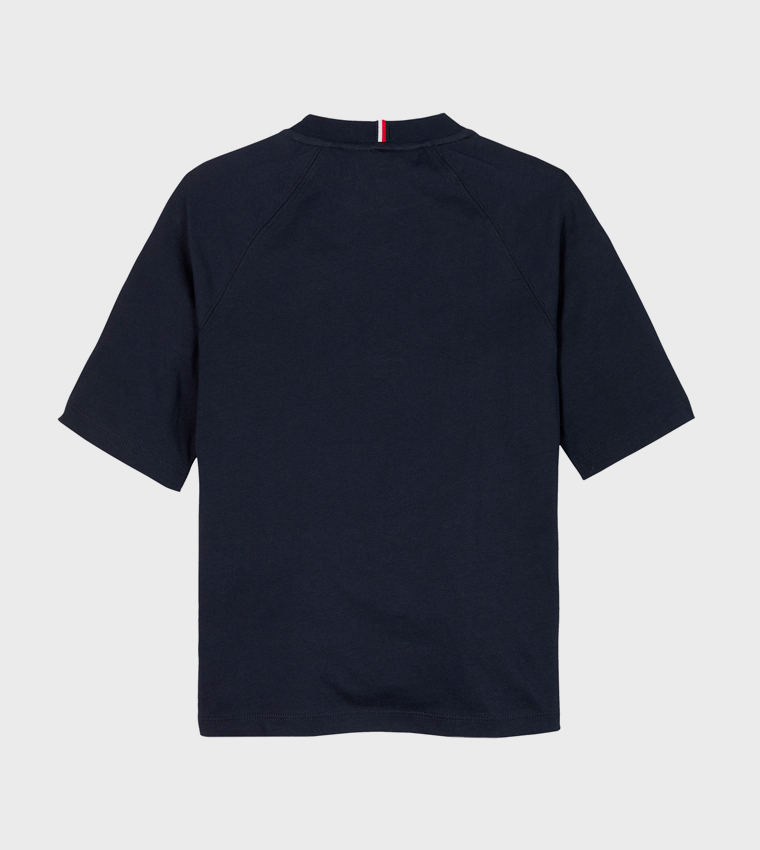 Logo Detail Crew Neck T-Shirt