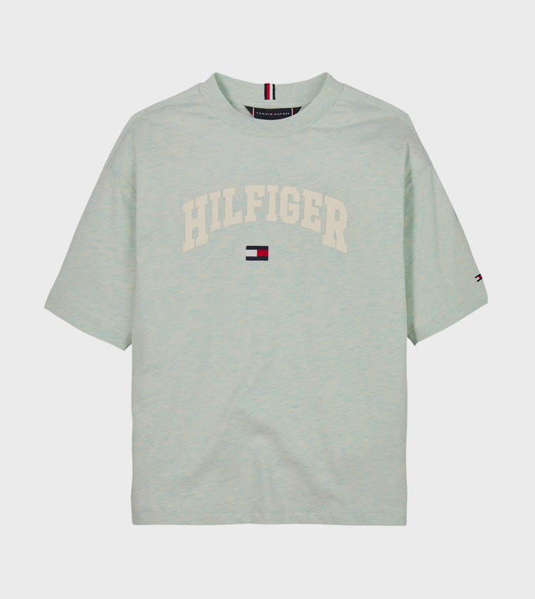 Logo Detail Crew Neck T-Shirt