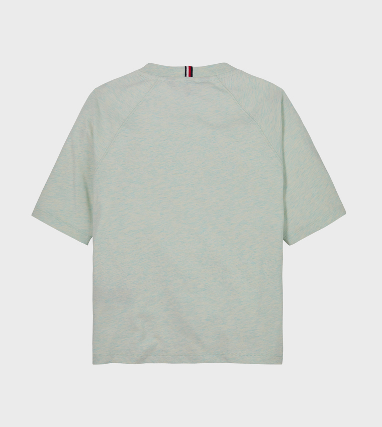 Logo Detail Crew Neck T-Shirt