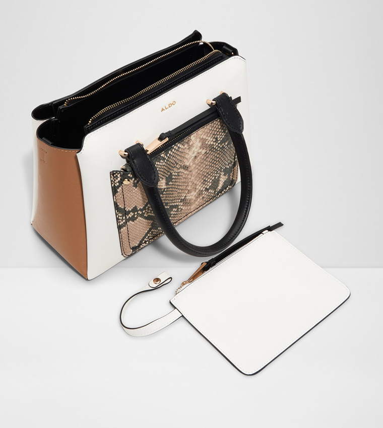 KEDERASEAN Snakeskin Satchel Bag