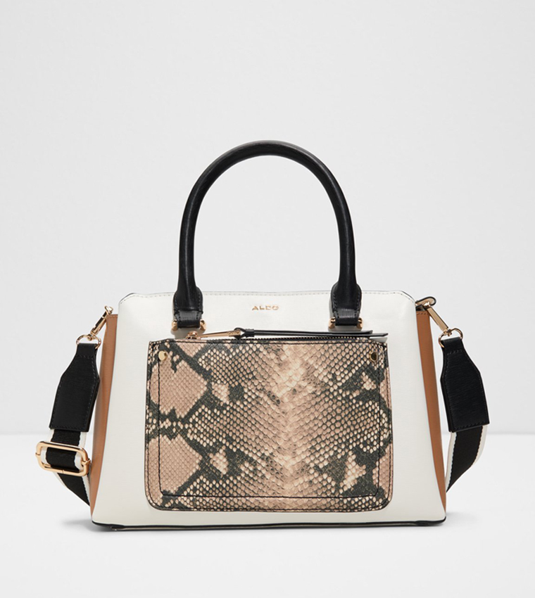 KEDERASEAN Snakeskin Satchel Bag