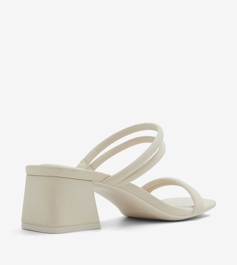 KEELAY Open Toe Block Heel Sandals