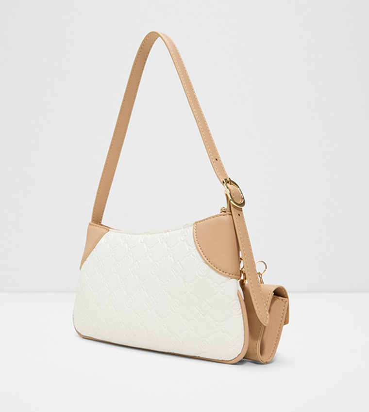 KELIA Debossed Shoulder Bag